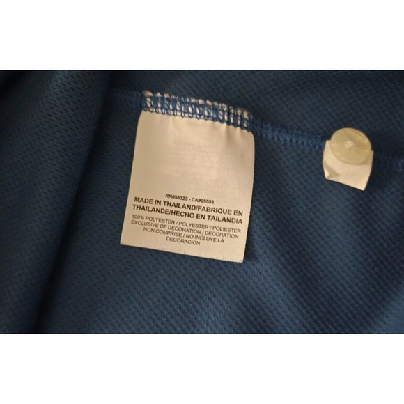 Nike Golf Polo Shirt Mens XL Fit‎ Dry Navy Blue Short Sleeve Casual RN #56323 - Picture 5 of 10